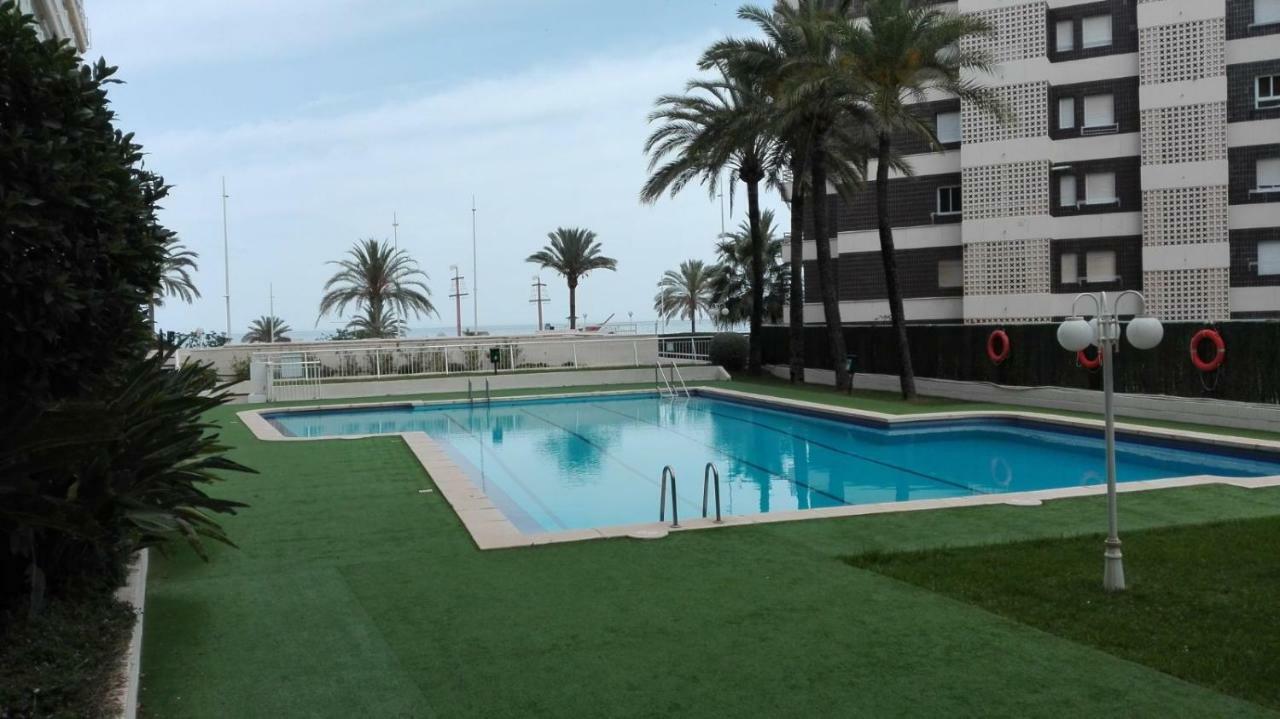 Apartamento En 1ª Linea Playa De Gandia Luaran gambar